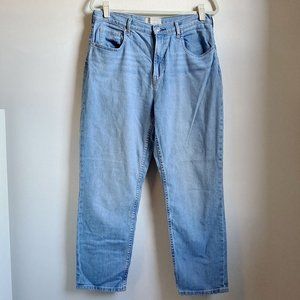 Everlane High Waist Straight Jeans